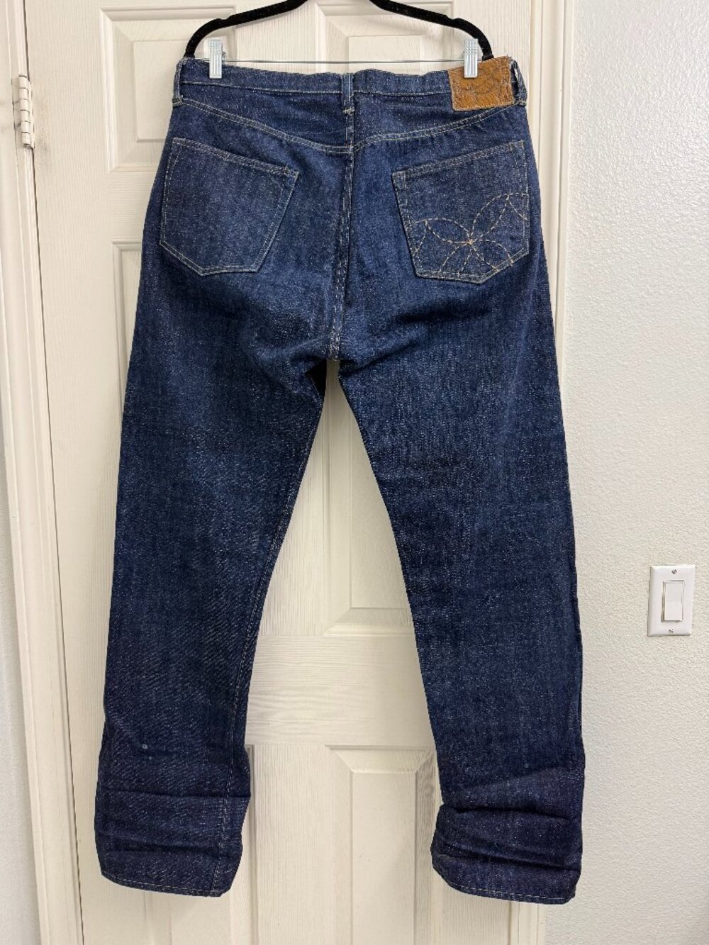 Sugar Cane Extra Heavy Coarse Weave Selvedge Denim Jeans W38 L36